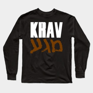 Krav Magakira - Brown v2 Long Sleeve T-Shirt